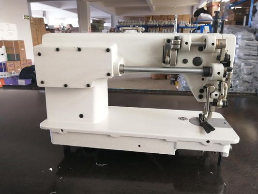 Máquinas de coser del punto de cadeneta de la eficacia alta QS-0303 y pie que camina inferior para los materiales pesados