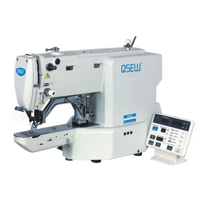 Máquinas de coser del botón electrónico de QS-433H bartacking la puntada grande de la cuerda de la red del gancho