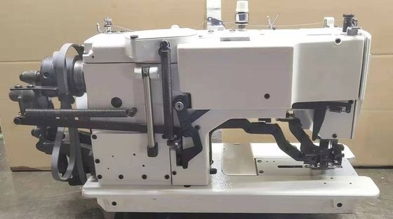 Las máquinas de coser del botón directo de QS-781DS conducen el ojeteador recto del agujero de la cerradura principal plano