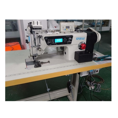 Top de QS-S5T y almohada industrial y edredón del lecho de la máquina de coser del punto de cadeneta del pie de la alimentación que caminan de cama de la CREMALLERA barata inferior de ropa